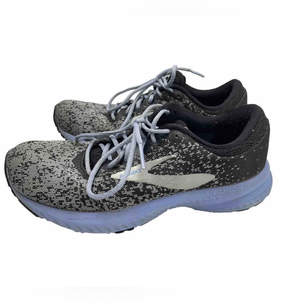 Brooks Launch 6 Women’s Size 8 Gray Running Shoes Sneakers Read